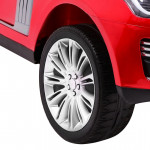 Elektrické autíčko Range Rover HSE - lakované - červené - dvojmiestne